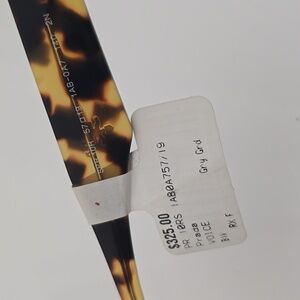 Prada SPR 10R 1AB-0A7 Black Brown Tortoise Shell Square Sunglasses 57-19-140